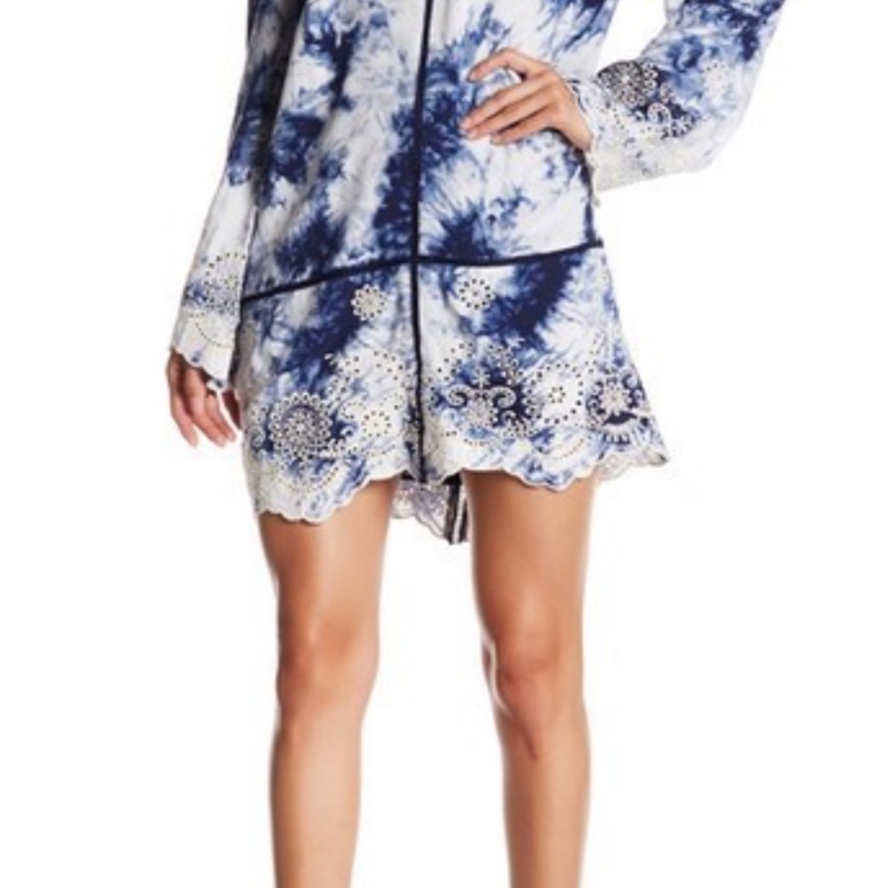NWT COUTURE ROMEO & JULIET TIE DYE DRESS